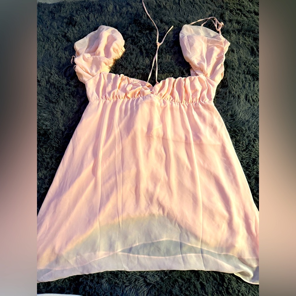 Princess pink House of CB dress. Size xl plus.